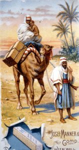 Reklama czekolady „Josef Manner & Gomp, Wiedeń””. autorstwa Unknown artist