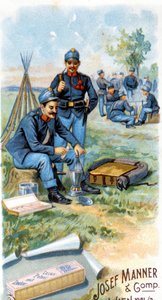 Reklama czekolady „Josef Manner & Gomp, Wiedeń””. autorstwa Unknown artist