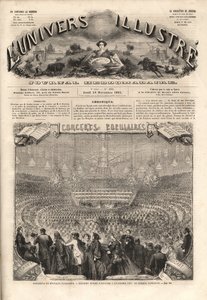 Cirque Napoleon (obecny cyrk zimowy, rue Amelot, Paryż) - Koncert muzyki klasycznej daje niedziela, 3 listopada autorstwa Unknown artist