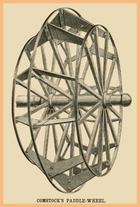 Koło łopatkowe Comstocks autorstwa Unknown Artist