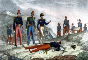 Podbój Algierii. Śmierć generała Danrémonta podczas zdobywania Konstantyna. 13 października 1837. w „L