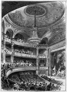 Teatr Konstantyna w Algierii wybudowany przez architekta Paula Jean Gion (1838-1904) w latach 1877-1883 - teatr autorstwa Unknown artist