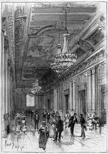 Teatr Konstantyna w Algierii wybudowany przez architekta Paula Jeana Giona (1838-1904) w latach 1877-1883 - galeria dojazdowa autorstwa Unknown artist