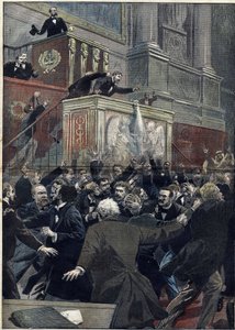 Sprawa Dreyfusa – Izba Deputowanych – 22 stycznia autorstwa Unknown artist