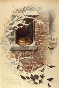 Jedz ptaszki drogie tak szybko, jak potrafisz, ok. 1895 r. autorstwa Unknown