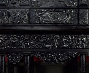 Praktyka Ebene. Horatius Cocles, rzymscy bohaterowie, broni mostu Sublicius w Rzymie przed atakiem Etrusków z Porsenny w 507 rpne. Szczegół. Około 1645 Paryż. Muzeum w Luwrze autorstwa Unknown artist