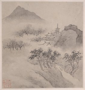 Osiem pieśni rzek Xiao i Xiang autorstwa Unknown Artist