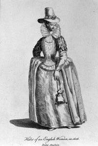 Angielka z 1626 roku. autorstwa Unknown artist
