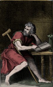 Epiktet - EPICTETUS grecki filozof stoicki autorstwa Unknown artist