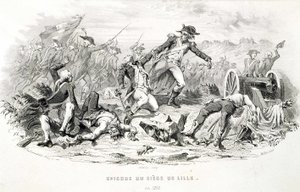Epizod oblężenia Lille w 1792 r. – w „Fasttes de Gardes Nationales de France”” autorstwa Unknown artist