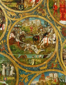 Ernst "der Strenge" - odważny margrabia Austrii autorstwa Unknown Artist