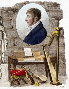 Etienne Mehul, francuski kompozytor i organista (1763-1817). autorstwa Unknown artist