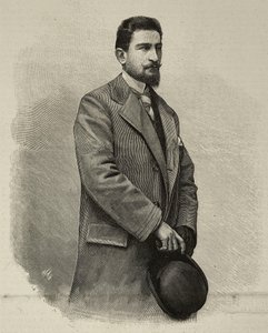 Eugenio Ruspoli (1866-1893), włoski odkrywca, zdjęcie Angioliniego z L