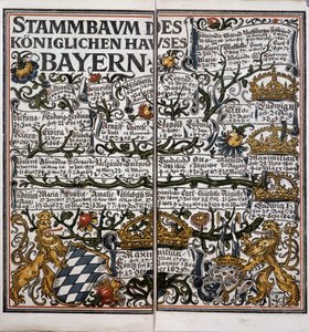 Drzewo genealogiczne - kalendarz autorstwa Unknown artist