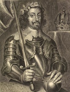 Ferdynand III, cesarz rzymski - Ferdynand III Habsburgów 1608-1657 - rycina XVII wiek autorstwa Unknown artist