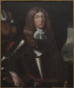 Ferdinand Kettler, duc de la Courlande Semigalie - Portret Ferdynanda Kettlera (1655-1730), księcia Kurlandii i Semigalii, Anonim. Olej na płótnie. Wymiar : 90x75 cm. Muzeum Narodowe w Sztokholmie autorstwa Unknown artist
