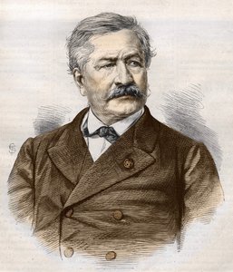 Ferdinand de Lesseps (1805 - 1894), rycina, kolekcja Bianchetti autorstwa Unknown artist