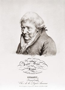 Franciszka Józefa Gosseca. Francuski kompozytor. 1734-1829 autorstwa Unknown artist