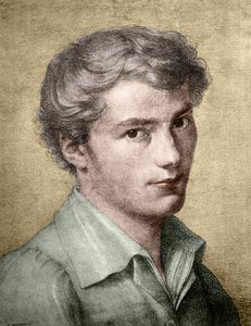Franz Schubert (1797 - 1828) młody. autorstwa Unknown artist