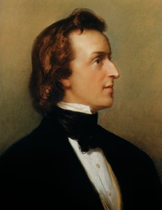 Fryderyk Chopin: polski kompozytor i pianista autorstwa Unknown artist