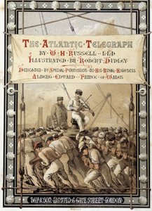 Frontyspicjum książki „Telegraf atlantycki” W.H. Russela, ok. 1930 r. 1860 autorstwa Unknown artist