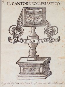 Frontyspis Il cantore ecclesiastico autorstwa Giuseppe Frezza dalle Grotte autorstwa Unknown artist