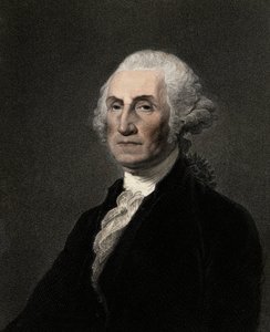 Jerzy Waszyngton 1732-1799 - rycina - XIX wiek autorstwa Unknown artist