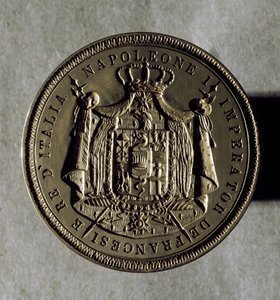 Złota pieczęć królestwa Włoch za czasów Napoleona I autorstwa Unknown artist