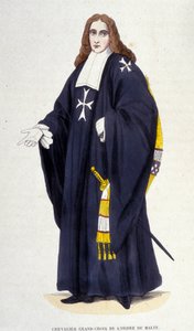 Wielki Rycerz - Krzyż Orderu Maltańskiego XIX w. autorstwa Unknown artist
