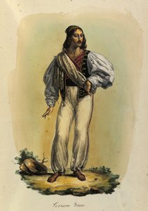 Grecki pirat z XVIII wieku. autorstwa Unknown artist
