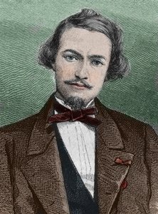Henri Duveyrier (1840-1892), francuski odkrywca - portret orientalisty Henri Duveyriera, francuskiego podróżnika i geografa autorstwa Unknown artist