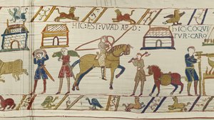 Oto Wadard, Bayeux Tapestry (haft wełniany na płótnie) autorstwa Unknown artist