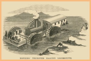 Ulepszona lokomotywa morska Hopkinsa autorstwa Unknown Artist