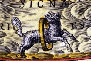 Horoskop: znak zodiaku, Baran. autorstwa Unknown artist