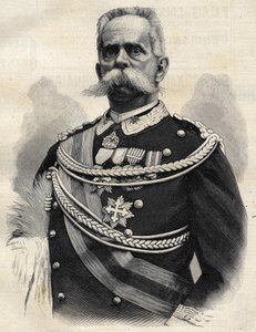 Humbert I (1844-1900), król Włoch. autorstwa Unknown artist