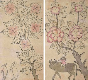 Hwajoyeongmodo autorstwa Unknown artist