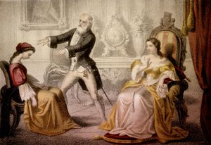 Scena hipnozy autorstwa Unknown artist