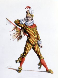 Kapitan Spavento (kapitan Fracasse) autorstwa Unknown artist