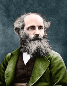 JAMESA CLERKA MAXWELLA (1831-1879). Szkocki fizyk. około 1875 roku. autorstwa Unknown artist