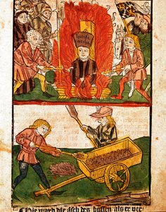 Jan Hus (lub Jean Huss autorstwa Unknown artist