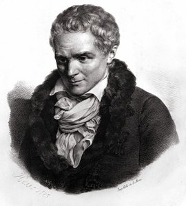 Jean-Jacques Rousseau (1712-1778), francuskojęzyczny pisarz i filozof z Genewy. autorstwa Unknown artist