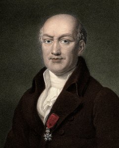 Jean Baptiste (Jean-Baptiste) Joseph Delambre 1749-1822 - grawerowanie - XIX wiek autorstwa Unknown artist