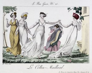 Gra Colina-Maillarda (Colin Maillard) - w gatunku „Le Bon”, nr 14, początek XIX wieku autorstwa Unknown artist