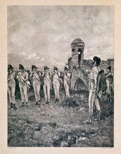 Joachim Murat (1767-1815), marszałek Francji, król Neapolu, rozstrzelany 13.10.1815 w Kalabrii Druki z okresu. autorstwa Unknown artist