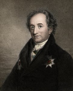 Johann Wolfgang autorstwa Goethego 1749-1832 - rycina - XIX wiek autorstwa Unknown artist
