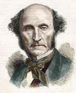 John Stuart Mill (1806 - 1873), brytyjski filozof i ekonomista. autorstwa Unknown artist