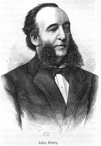 Jules Ferry (1832-1893), polityk francuski. autorstwa Unknown artist