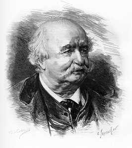 Jules Sandeau (1811-1883), francuski pisarz, powieściopisarz i dramaturg. autorstwa Unknown artist
