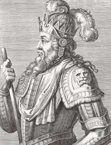 Król Portugalii Afonso V. Portret. autorstwa Unknown artist