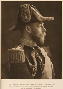 Król Jerzy V, ok. 1903 r. autorstwa Unknown Artist